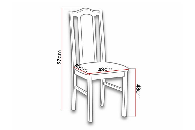 Lufti Spisestol - Lysebrun - Spisebordsstole & køkkenstole