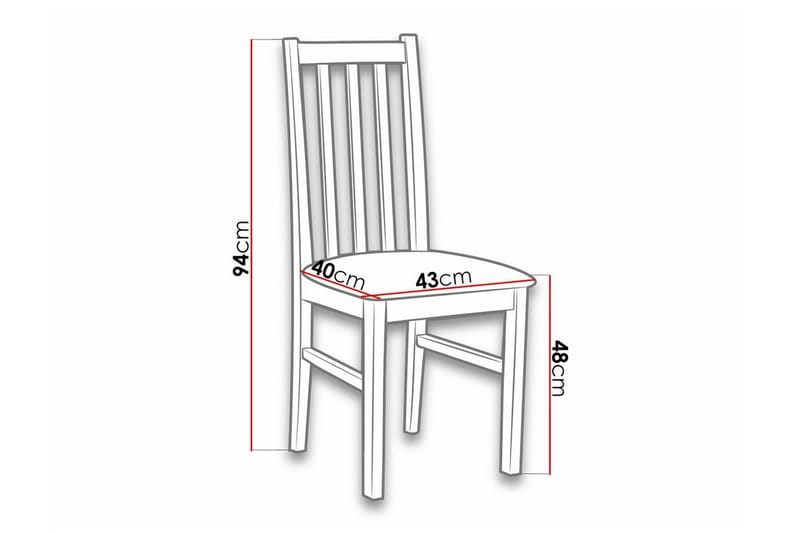 Lufti Spisestol - Sort - Spisebordsstole & køkkenstole