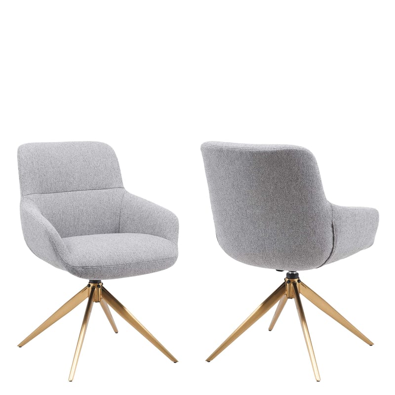 Lyrin Kontorstol 2-pak, Grå