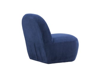 Mahla Lænestol - Navy - Møbler - Stole & lænestole - Lænestole - Lænestol uden armlæn