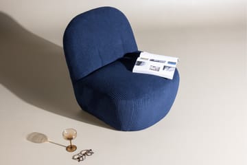 Mahla Lænestol - Navy - Møbler - Stole & lænestole - Lænestole - Lænestol uden armlæn