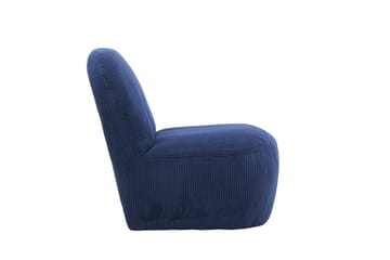 Mahla Lænestol - Navy - Møbler - Stole & lænestole - Lænestole - Lænestol uden armlæn