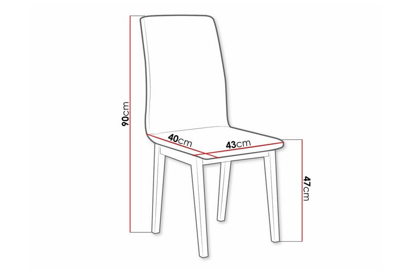 Majors Spisestol - Brun - Spisebordsstole & køkkenstole