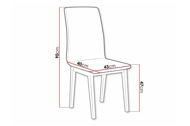 Majors Spisestol - Brun - Spisebordsstole & køkkenstole