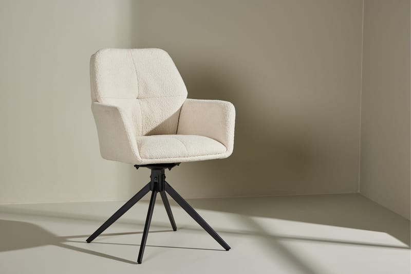 Manchi spisebordsstol - Sort / Hvid - Møbler - Stole & lænestole - Spisebordsstole & køkkenstole