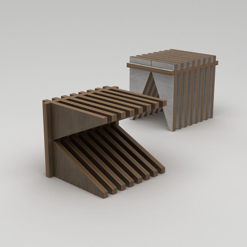 Matira Skammel 51 cm - Naturtræ - Møbler - Stole & lænestole - Taburet & skammel