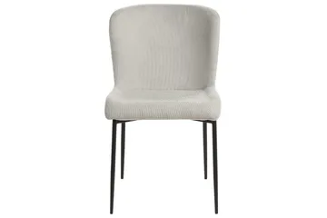 Matsalsstol Beliani Ada set om 2 Light grey - Møbler - Stole & lænestole - Spisebordsstole & køkkenstole