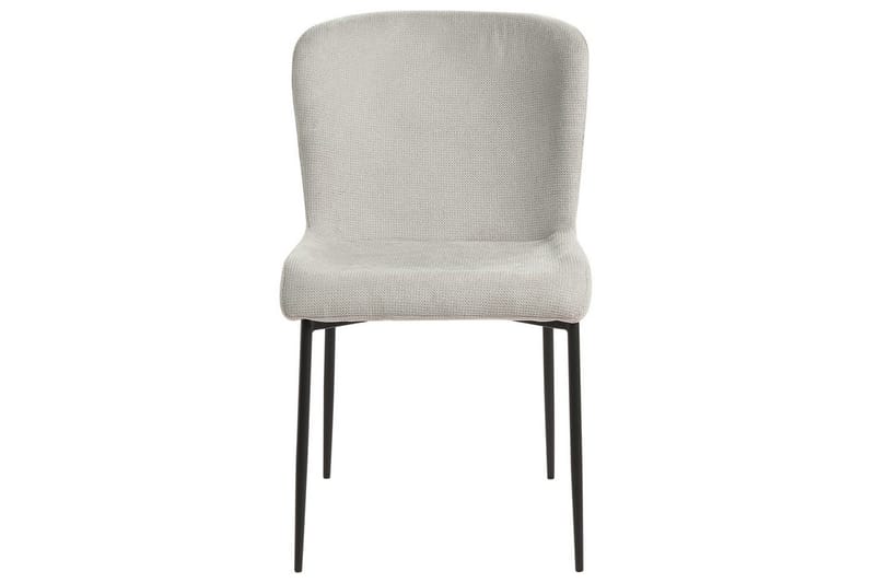 Matsalsstol Beliani Ada set om 2 Light grey - Møbler - Stole & lænestole - Spisebordsstole & køkkenstole