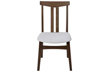 Matsalsstol Beliani Avalon set om 2 Ljus Trä-Beige Light grey - Møbler - Stole & lænestole - Spisebordsstole & køkkenstole