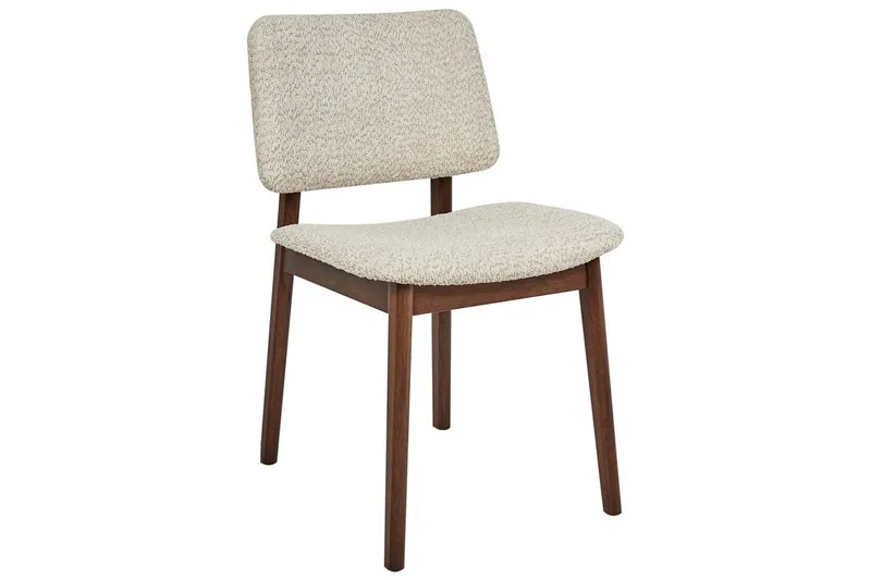 Matsalsstol Beliani Blane set om 2 Ljus Trä-Beige Light wood - Møbler - Stole & lænestole - Spisebordsstole & køkkenstole