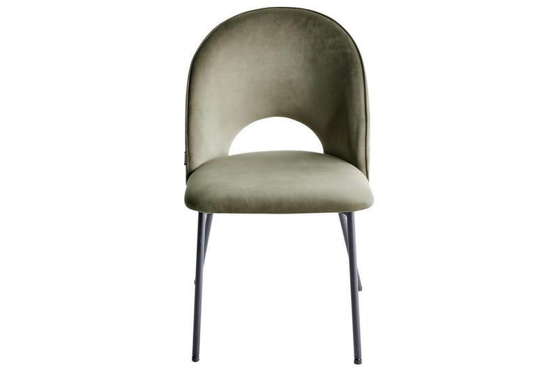 Matsalsstol Beliani Covelo set om 2 Dark green - Møbler - Stole & lænestole - Spisebordsstole & køkkenstole