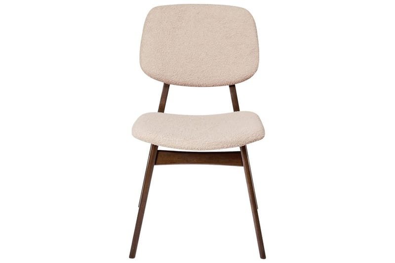 Matsalsstol Beliani Ella set om 2 Ljus Trä-Beige NO_BRAND Ljusbeige - Møbler - Stole & lænestole - Spisebordsstole & køkkenstole