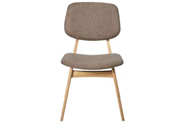 Matsalsstol Beliani Ella set om 2 Ljus Trä-Beige Taupe VALUE_MISSING_18306 - Møbler - Stole & lænestole - Spisebordsstole & køkkenstole