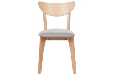 Matsalsstol Beliani Erie set om 2 Light wood - Møbler - Stole & lænestole - Spisebordsstole & køkkenstole