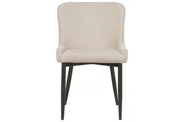 Matsalsstol Beliani Everly Ljusbeige - Møbler - Stole & lænestole - Spisebordsstole & køkkenstole
