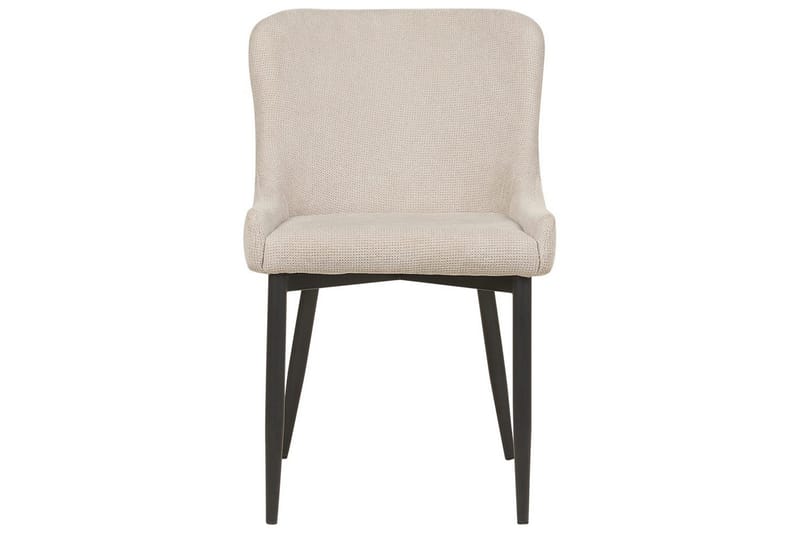 Matsalsstol Beliani Everly Ljusbeige - Møbler - Stole & lænestole - Spisebordsstole & køkkenstole