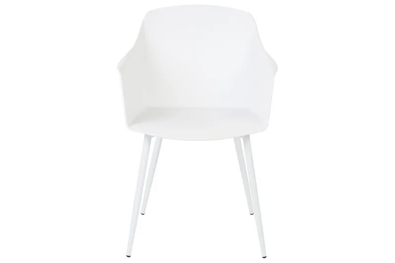 Matsalsstol Beliani Fonda set om 2 White - Møbler - Stole & lænestole - Spisebordsstole & køkkenstole