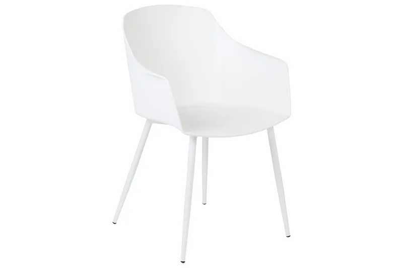 Matsalsstol Beliani Fonda set om 2 White - Møbler - Stole & lænestole - Spisebordsstole & køkkenstole