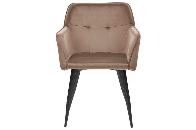 Matsalsstol Beliani Jasmin Brown - Møbler - Stole & lænestole - Spisebordsstole & køkkenstole