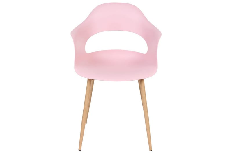 Matsalsstol Beliani Utica set om 2 Pink - Møbler - Stole & lænestole - Spisebordsstole & køkkenstole