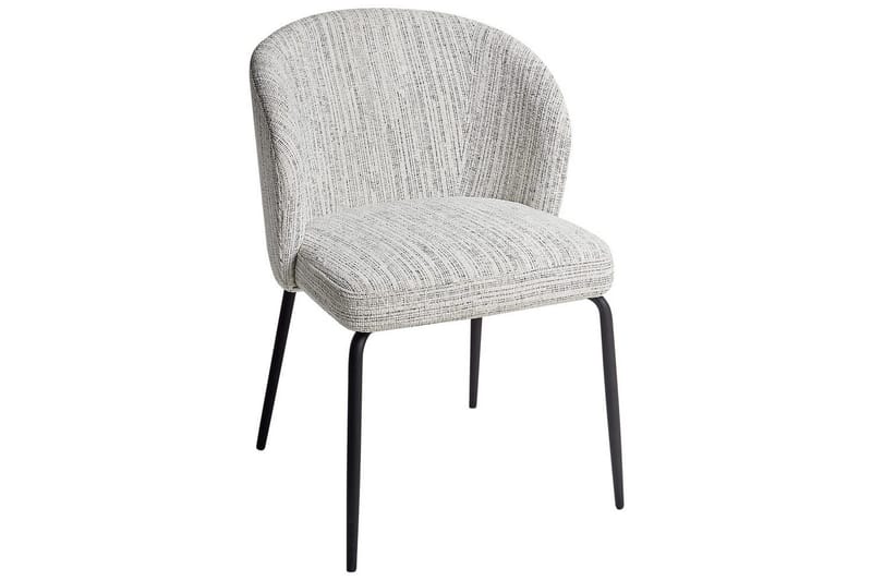 Matsalsstol Beliani Zana set om 2 White - Møbler - Stole & lænestole - Spisebordsstole & køkkenstole