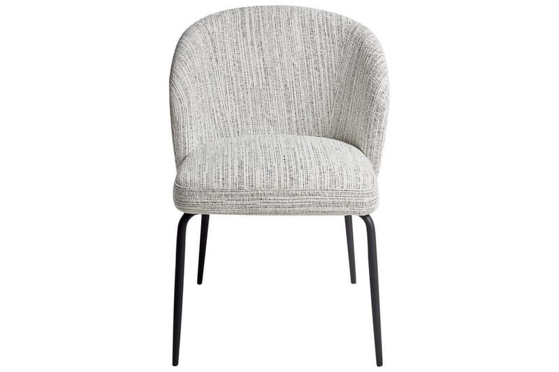 Matsalsstol Beliani Zana set om 2 White - Møbler - Stole & lænestole - Spisebordsstole & køkkenstole