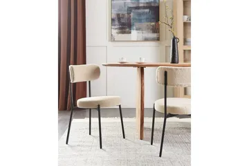 Matstol Ljusbeige - Møbler - Stole & lænestole - Spisebordsstole & køkkenstole