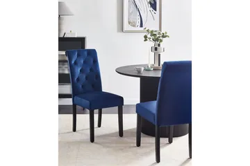 Matstol utan armstöd Dark blue - Møbler - Stole & lænestole - Spisebordsstole & køkkenstole