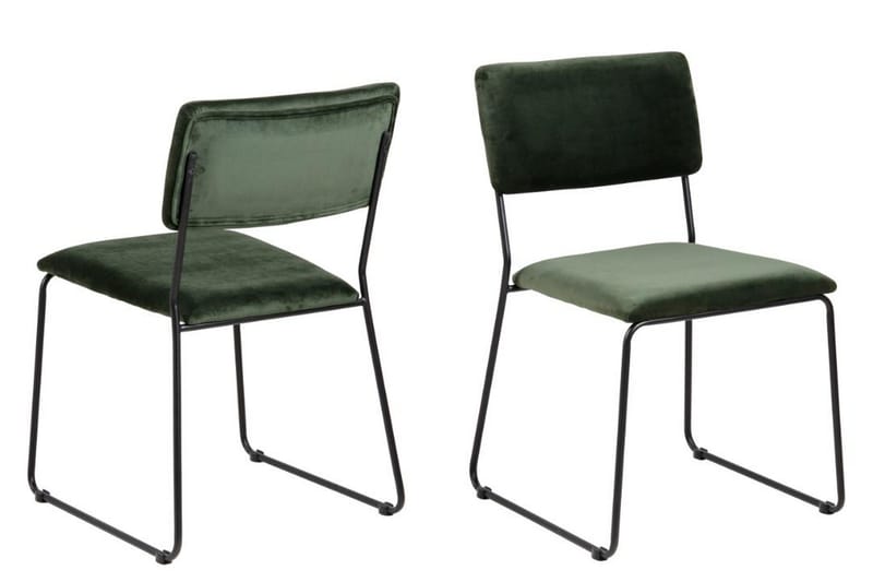 Memora Spisestol - Grøn - Møbler - Stole & lænestole - Spisebordsstole & køkkenstole