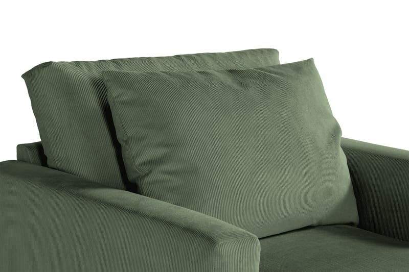 Menard Lænestol - Grøn/Sort - Lænestole