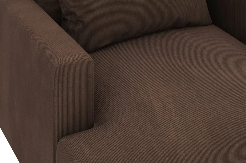 Menard Stor Lænestol Manchester - Brun - Møbler - Stole & lænestole - Lænestole