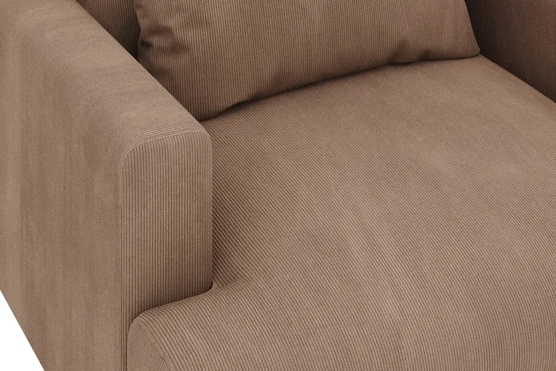 Menard Stor Lænestol Manchester - Brun - Møbler - Stole & lænestole - Lænestole