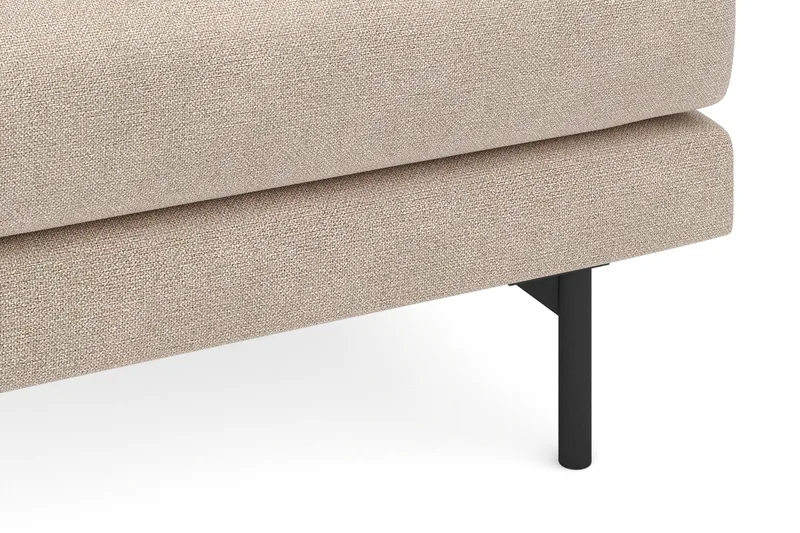 Menard Stor Lænestol Stof - Beige - Møbler - Stole & lænestole - Lænestole