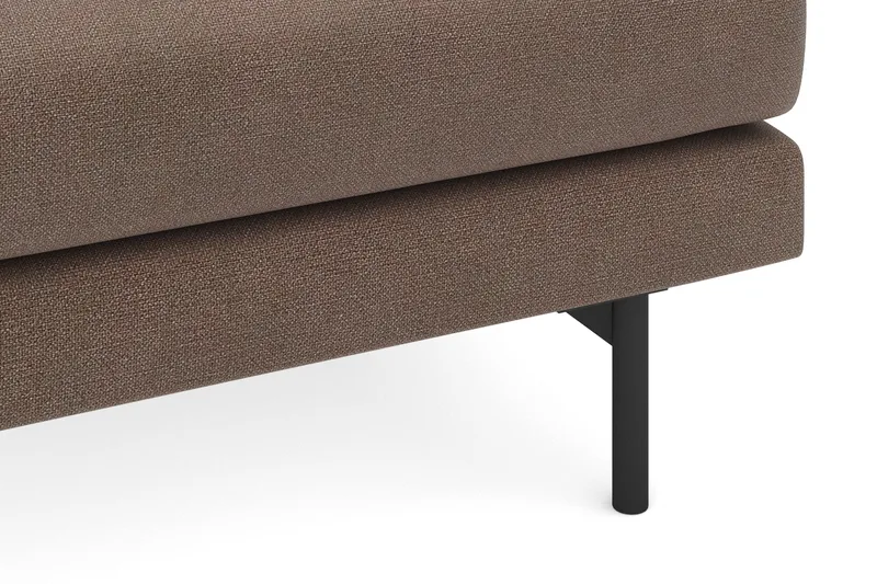 Menard Stor Lænestol Stof - Brun - Møbler - Stole & lænestole - Lænestole