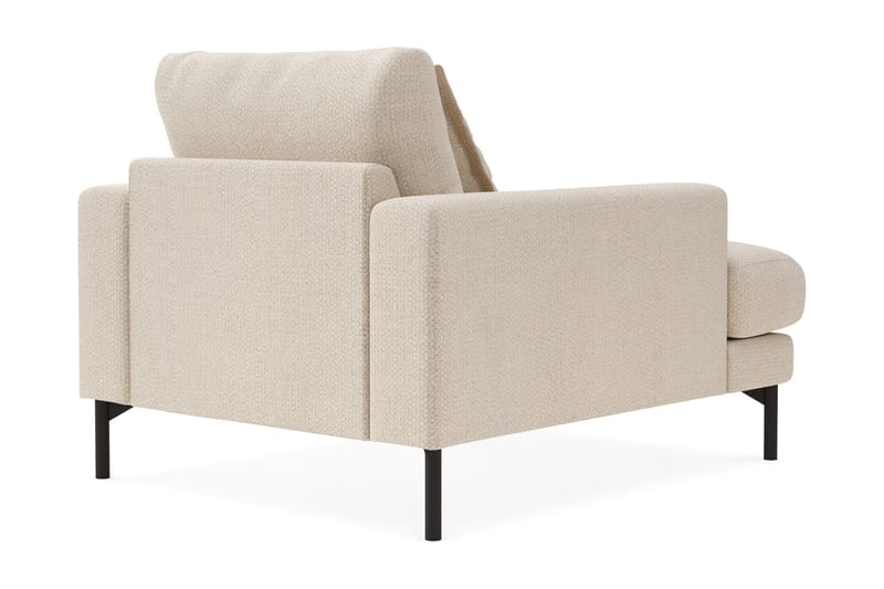 Menard Premium lænestol i chenille - Lysbeige - Møbler - Stole & lænestole - Lænestole