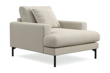 Menard Premium lænestol i stof - Beige - Møbler - Stole & lænestole - Lænestole