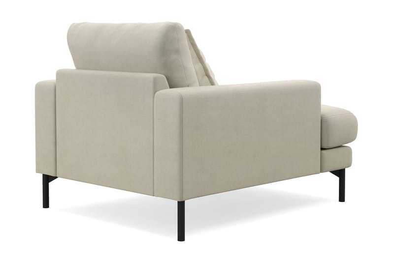 Menard Premium lænestol i stof - Beige - Møbler - Stole & lænestole - Lænestole