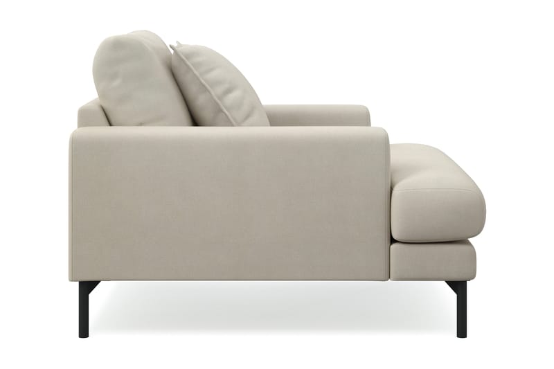 Menard Premium lænestol i stof - Beige - Møbler - Stole & lænestole - Lænestole