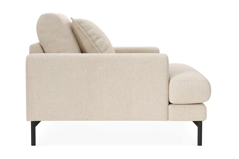 Menard Premium Lenestol i Chenille - Lys Beige - Møbler - Stole & lænestole - Lænestole