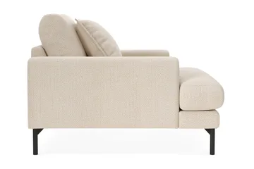 Menard Premium l ænestol i chenille - Lysbeige - Møbler - Stole & lænestole - Lænestole