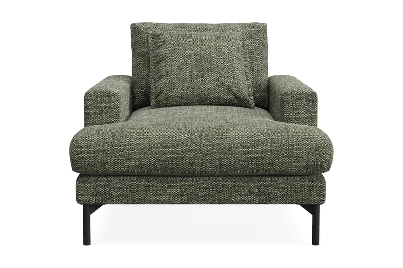 Menard Premium Lenestol i Chenille - Grønn - Møbler - Stole & lænestole - Lænestole