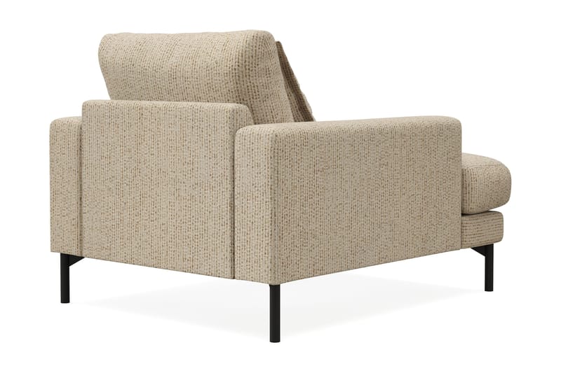 Menard Premium lænestol i chenille - Beige - Møbler - Stole & lænestole - Lænestole