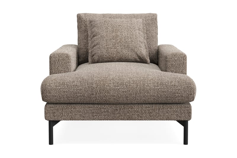 Menard Premium Lenestol i Chenille - Brun - Møbler - Stole & lænestole - Lænestole