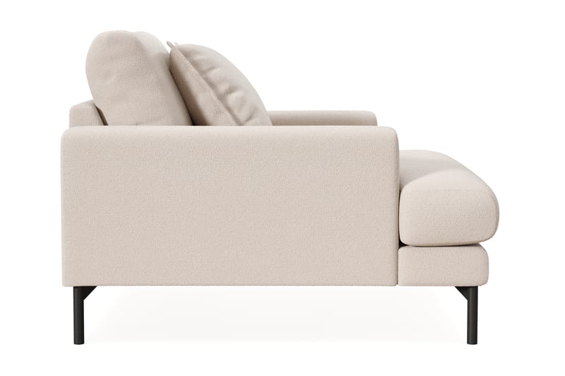 Menard Premium Lenestol i Bouclé - Lys Beige - Møbler - Stole & lænestole - Lænestole