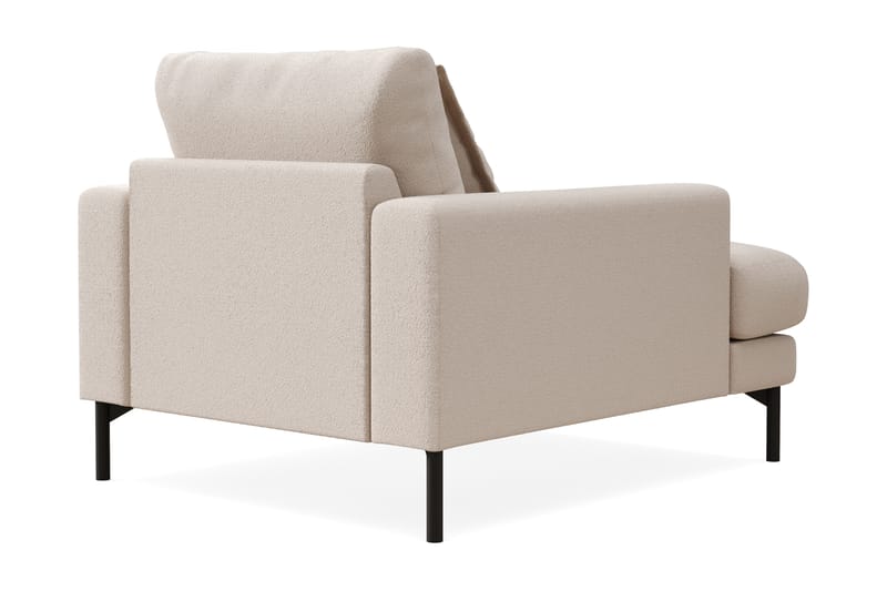 Menard Premium Lenestol i Bouclé - Lys Beige - Møbler - Stole & lænestole - Lænestole