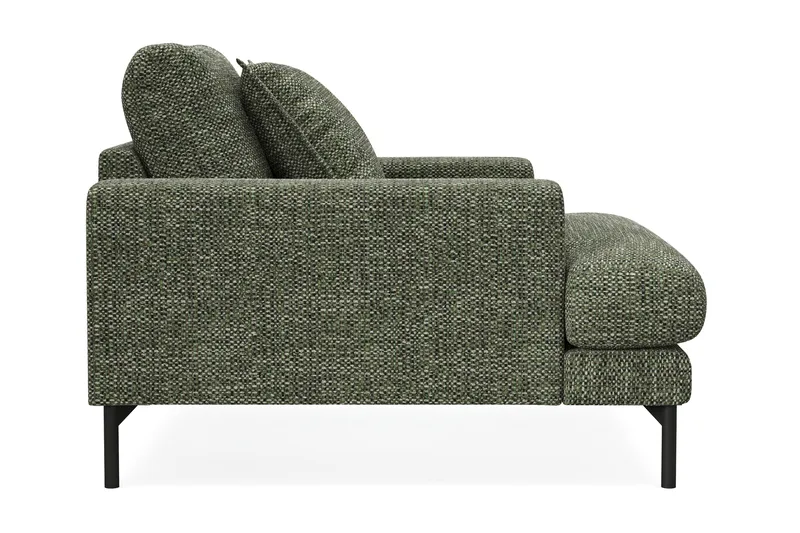 Menard Premium Lenestol i Chenille - Grønn - Møbler - Stole & lænestole - Lænestole