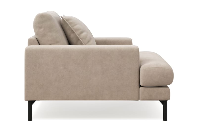 Menard Premium lænestol i stof - Beige - Møbler - Stole & lænestole - Lænestole