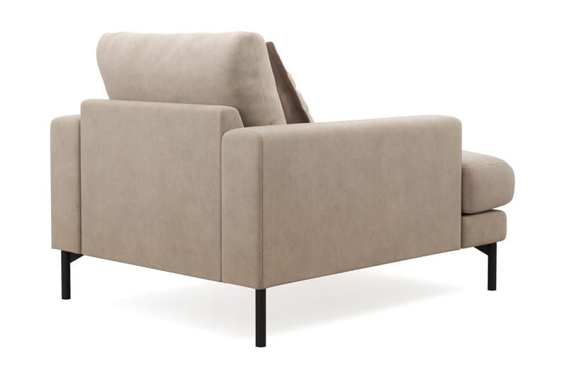 Menard Premium lænestol i stof - Beige - Møbler - Stole & lænestole - Lænestole