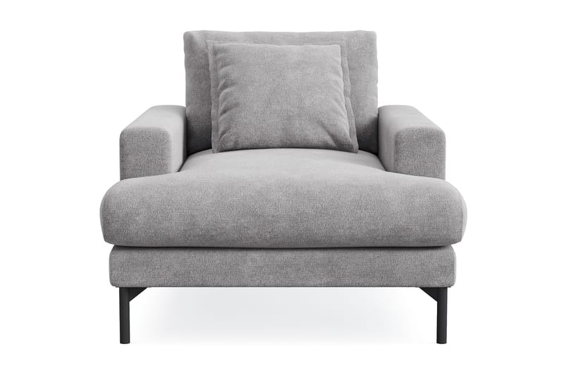 Menard Premium lænestol i chenille, Grå