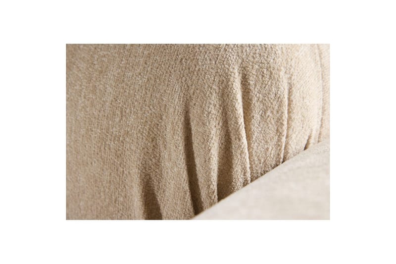 Mika Retro Lænestol i Stof - Beige - Møbler - Stole & lænestole - Lænestole